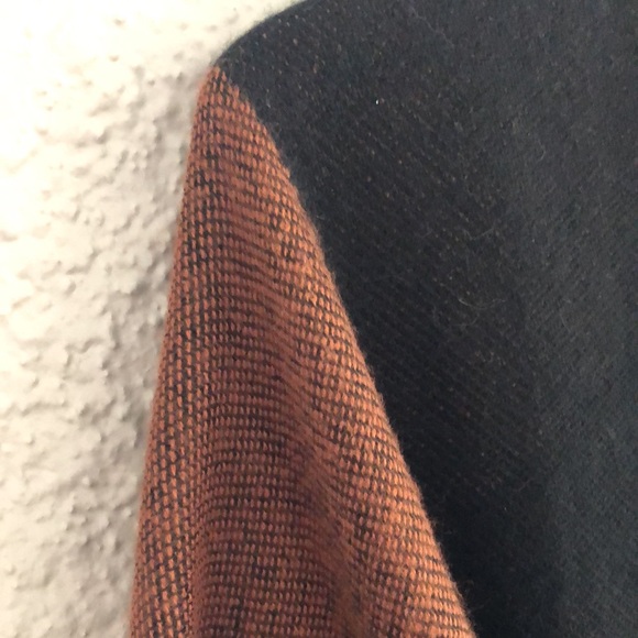 World Market multicolored belted shawl wrap poncho - Picture 4 of 12